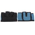 thumbnail image 1 of Half-Finger Design for Enhanced Grip, Fitness & Gym Hand Protection, Blue, Medium Size Non-Slip Weightlifting Gloves, 1 of 8