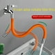thumbnail image 2 of Extensor de grifo para baño, balcón, grifo de baño, cabezal antisalpicaduras, artefacto de boca universal, 2 of 5