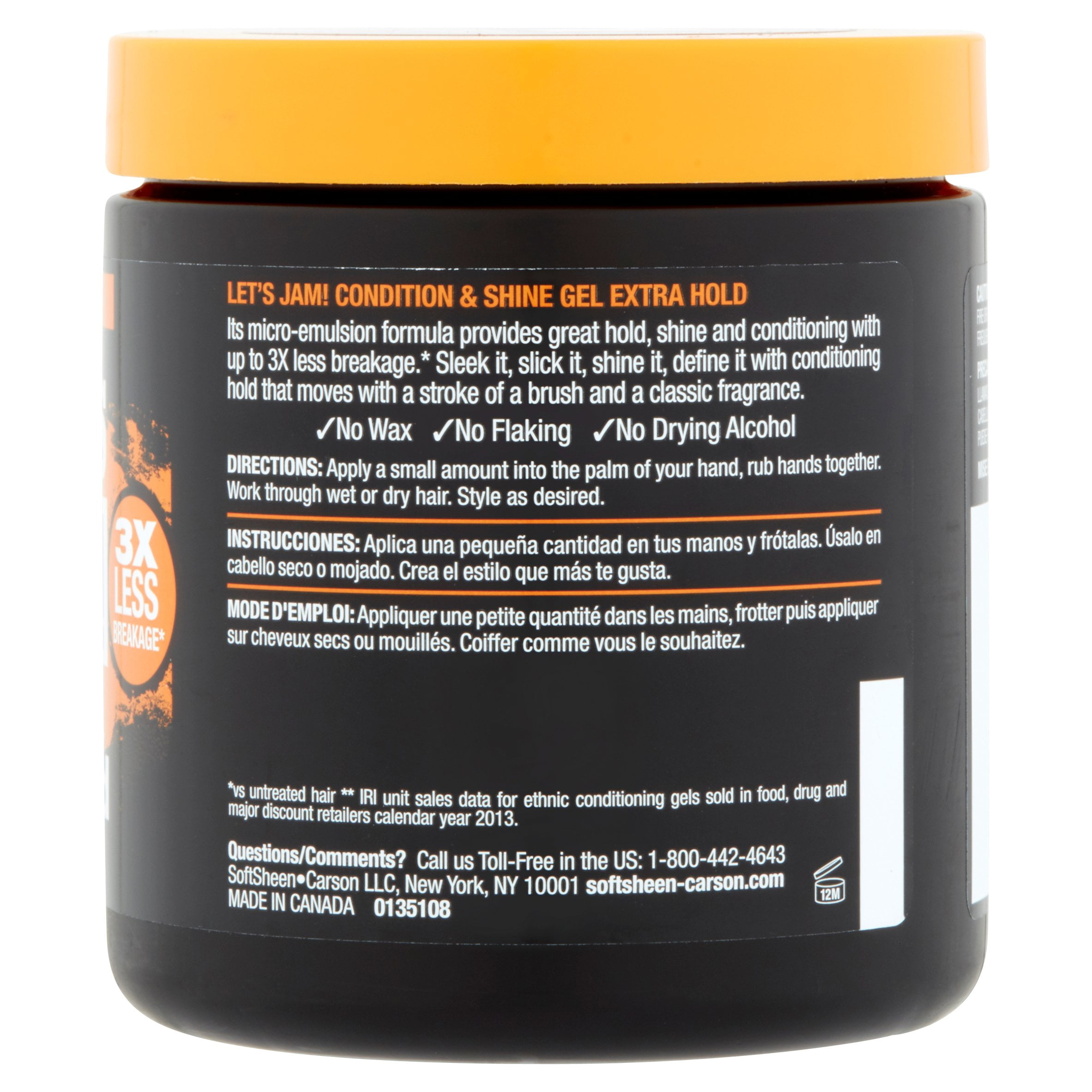 Softsheen Carson Let S Jam Shining And Conditioning Gel Extra Softsheen Carson Let S Jam Shining And Conditioning Gel Extra Hold Com