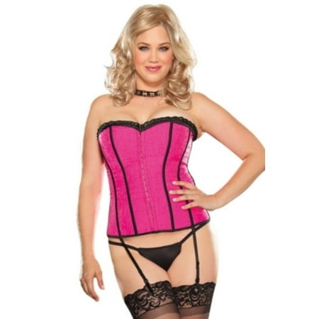 Dreamgirl Reversible Corset - Hot Pink Queen Pink Reversible Corset Dreamgirl 3864X Hot Pink