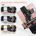 thumbnail image 4 of AUA-X2 High Precision Fiber Cleaver With Waste Fiber Box,FTTH Fiber Optic Cold Connection Hot Melt Cable Cutter Tools ,High Precision Cleaves, 4 of 7
