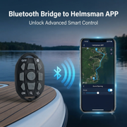 AQUOS Haswing Rechargeable Wireless GPS Trolling Motor Remote Control