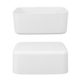 thumbnail image 2 of Panier de Rangement, Panier de Rangement Blanc Grands Bacs en Plastique Contenant de Rangement en Plastique Véritable Excellence, 2 of 8