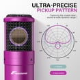 thumbnail image 4 of Sound and microphone set  Sound and Microphone Set Professional Sound Cardioid Condenser Microphone Set with Basic Accessories Luxury Audio Microphone Kit for Live Streaming Gaming Entert, 4 of 6