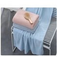 thumbnail image 2 of Yhmxh Oversized Bath Towels Large 35*67 Inches Bath Sheets for Adults Super Soft Quick Dry Highly Absobent Microfiber Shower Towels Microfiber Coral Velvet Highly Absorbent Towels (Dark Grey), 2 of 4