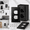 black, variant on Ustris Duplex Wall Plates Outlet Covers Wall Plates, Standard Size 1-Gang 4.50" x 2.76" Duplex Receptacle Heat-Resistant Durable, Electric Receptacle Plug Covers for Electrical Outlets White 10-Pack