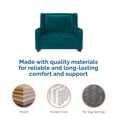 thumbnail image 6 of Baby Relax Hadley Upholstered Double Rocker Chair, Green Velvet, 6 of 13