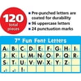 thumbnail image 3 of Teacher Created Resources TCR77282 Electric Bright 7 in. Fun Font, 3 of 5
