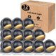 thumbnail image 1 of CHAO Paquete de 12 luces LED de bajo voltaje para terraza, 2,5 W, impermeables, IP67, luces decorativas para exteriores, luces para vallas, luces para postes de jardín, color cálido de 2700 K, 12-36 V, 1 of 5