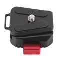 thumbnail image 3 of Quick Release Plate Tripod Camera Mount Adapter with 1/4in Screw for Cameras Stablizers Switch Between Tripod Monopod Slider, 3 of 9