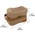 thumbnail image 4 of WAYNE'S DOG Canvas Shooting Rest Bags Set , Rest Front & Rear Support Sandbag Stand Holders, 4 of 20