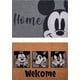 thumbnail image 1 of Alfombrilla de fibra de coco Gertmenian Disney Mouse de 20 x 34 cm, paquete de 2, 1 of 7