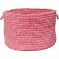 thumbnail image 2 of 14" Beige Handmade Round Braided Basket with Handles, 2 of 7