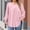 Pink, variant on Womens Plus Size Tops Long Sleeve Shirts Crew Neck Flowy Tunic Fall Casual Loose Blouse 1X-5X