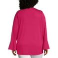thumbnail image 3 of Just My Size Lightweight Bell Sleeve Top (Women's Plus) 1 Pack, 3 of 6