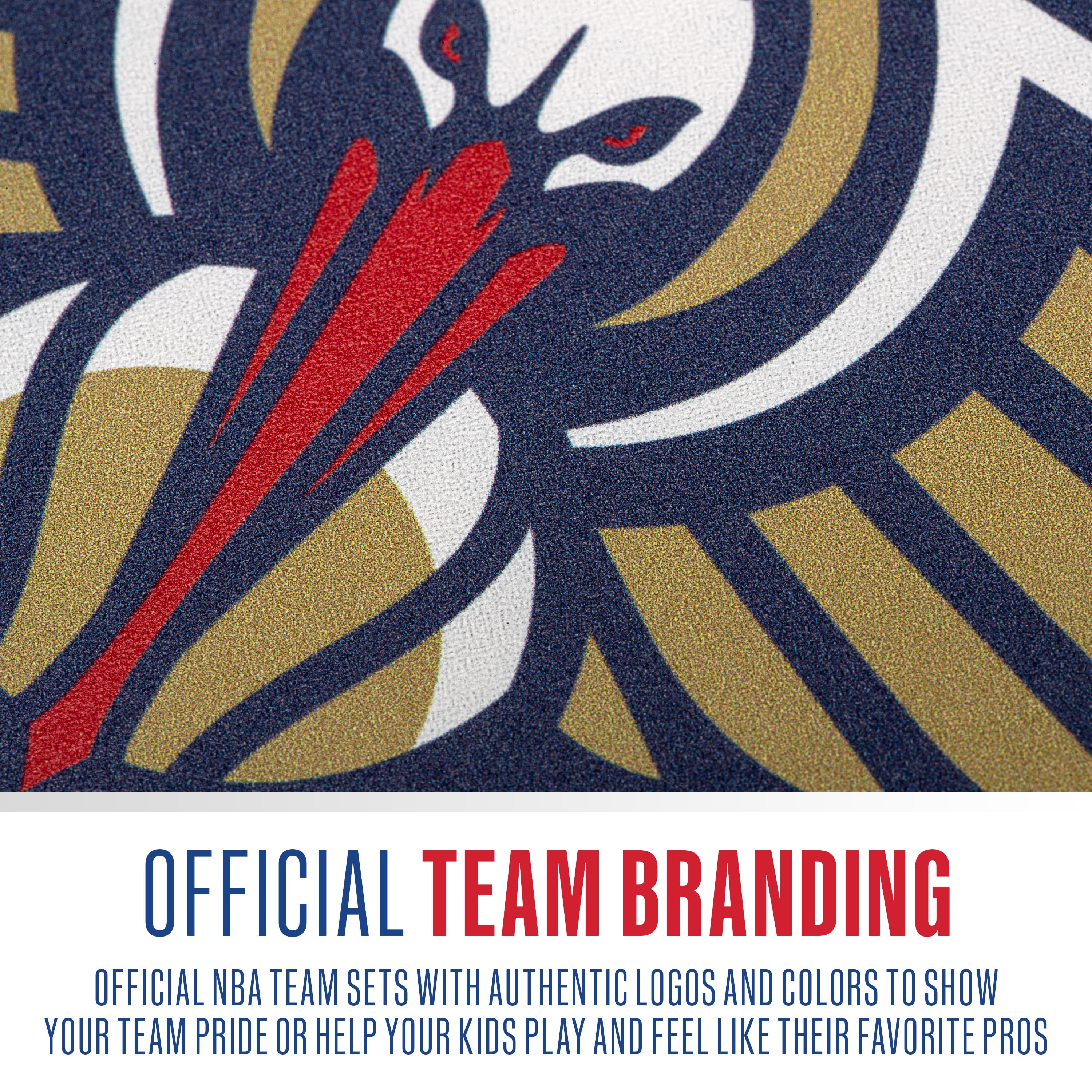Franklin Sports NBA New Orleans Pelicans Pickleball Paddle - Official NBA Team Pickleball Paddles - USAP (USAPA) Approved Premium Quality Pickleball Paddles - Authentic Team Logos + Colors