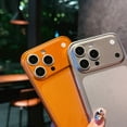 thumbnail image 3 of Case Compatible with iPhone 17 Pro Max, Metal Bumper Frame Case + PC Back, Luxury Ultra Thin Lightweight Shockproof Drop Protective Scratch-resistant Anti-Slip Phone Case Cover, Blue, 3 of 6