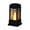 Black, variant on HOARBOEG Vintage Telephone Booth Night Light, Hanging Mini Phone Box Table Lamp, Decorative Ambient Lighting for Bedroom Living Room, Beige Plastic Retro Decor