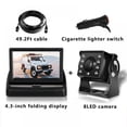 thumbnail image 1 of 7” Wireless Car Monitor IR Night Vision Wifi Rear View Camera With Video Receiver 12-24V Parking Reaverse Car Backup Camera, 1 of 9