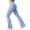 30# Sky Blue, variant on Flare Leggings with Pockets for Women Scrunch Workout Leggings Butt Lifting Gym Yoga Pants,Navy 2XL