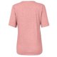 thumbnail image 2 of Camiseta holgada de manga corta con cuello y cremallera para mujer, blusa decorativa con botones, 2 of 3