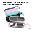 thumbnail image 4 of Sidaley Bolso para bolígrafo de diccionario, Mini auriculares portátiles multifuncionales, Cable USB, bolsas organizadoras de monedas, Cables de audio/vídeo Rosa, 4 of 6