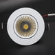 thumbnail image 2 of COB Aluminio LED Luz de Techo Empotrable Downlight Decoración Interior Lámpara Apertura Agujero 69mm5W 110V Blanco Cálido, 2 of 5
