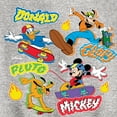 thumbnail image 3 of Disney - Mickey Mouse & Friends Skater Crew - Youth Crewneck Fleece Sweatshirt, 3 of 5