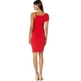 thumbnail image 5 of Nicole Miller Artelier CHERRY RED Heavy Jersey One Shoulder Mini Dress, US 2, 5 of 5