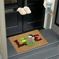 thumbnail image 4 of Grinch Decor Grinch Christmas Decorations Bathroom Grinch Christmas Decorations Christmas Festival Decoration Front Door Carpet Indoor Outdoor Anti-Skid Mat, 4 of 5