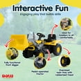 thumbnail image 3 of DOLU Kids Pedal Tractor and Excavator Ride On Toy with Adjusting Seat for Kids Ages 3+, 3 of 9