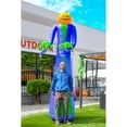 thumbnail image 3 of ALEKO Halloween Inflatable Decoration Ultra Slender Jack-O-Lantern Man - 12 Foot, 3 of 8