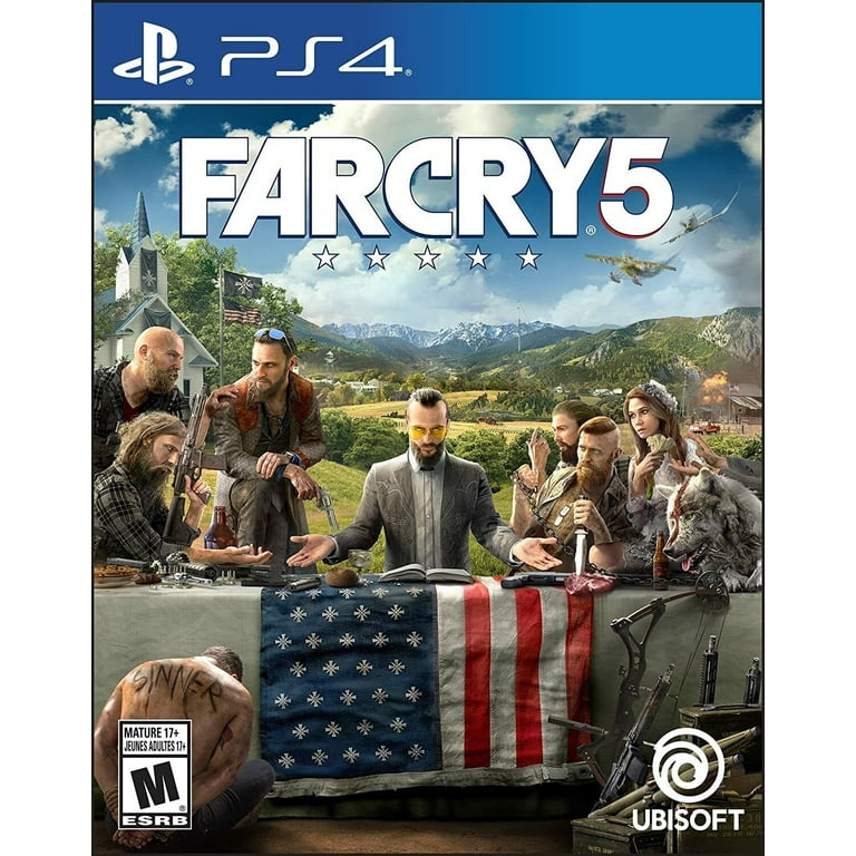 Far Cry 5 PS4 (Playstation 4 PS4 PS5) NEW & SEALED Ubisoft Survival  Fighting 887256028848