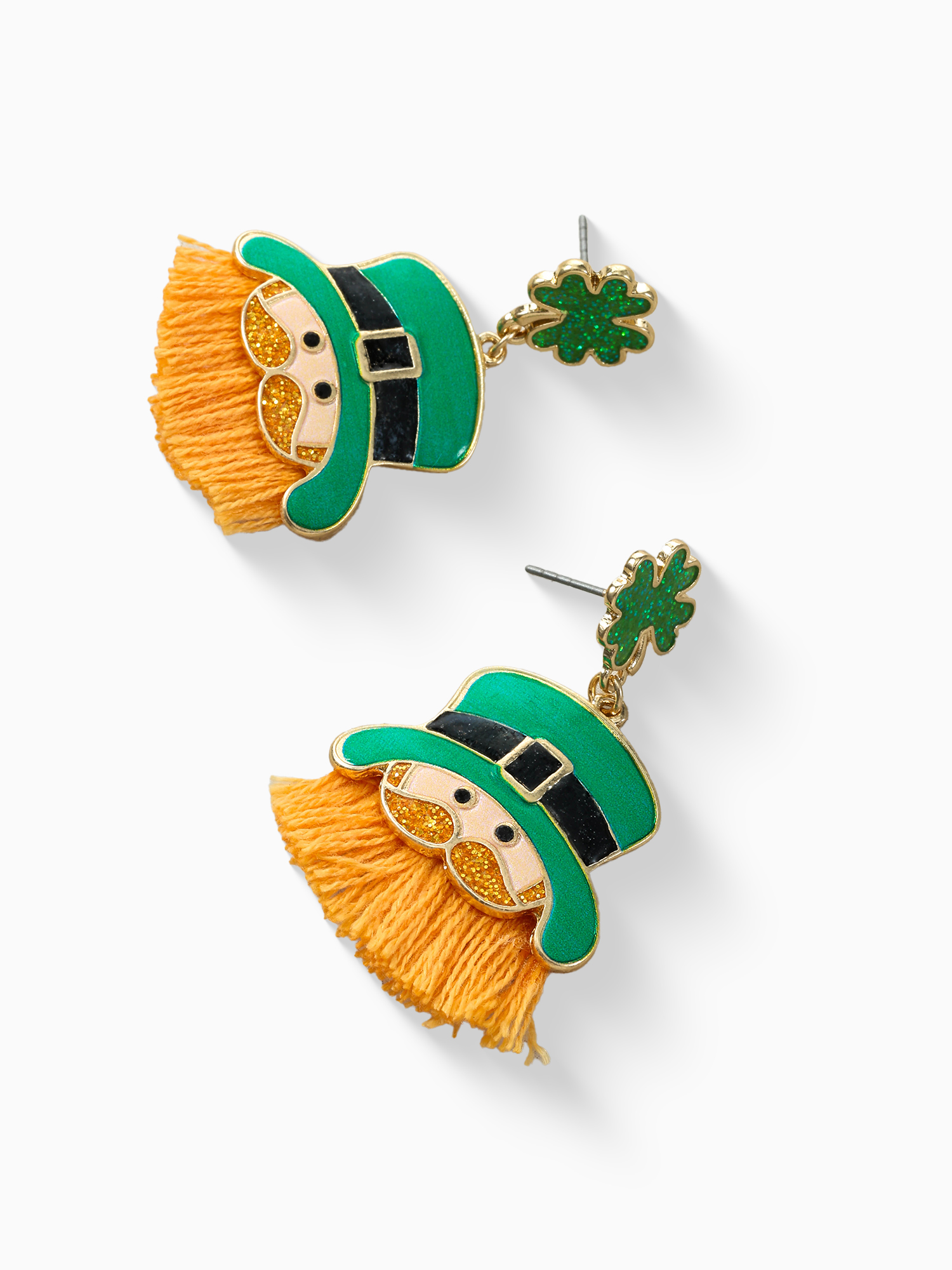 Way to Celebrate St. Patrick's Day Leprechaun Earrings, 1 Pair