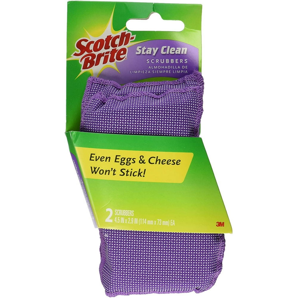ScotchBrite Clean & Rinse Scrubber 2 ct