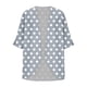 thumbnail image 5 of Mujeres de Manga Larga Tops Casual Impreso Suelto Cubrir Blusa de Cardigan Primavera Verano, 5 of 5