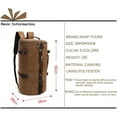 thumbnail image 4 of MMYGU Men Travel Backpack Male Canvas Luggage Duffel Cylinder Bag Mountaineering Hiking Backpack For Men Large Capacity Mochila, 4 of 6
