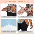 thumbnail image 4 of FORMRS Womens Long Sleeve Shirts UPF 50+ Sun Protection Quick Dry Fishing Hiking Tops, Size S-2XL, Colorful Flowers, 4 of 8