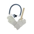 thumbnail image 4 of koolsoo Table Tennis Racket Rubber Cutter Kit Practical Accessories with Wood Roller, 4 of 9