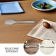 thumbnail image 3 of ColoMX 4 unids mezclando cucharas de silicona cucharas de cocina cocinar cucharas de cocina suministros de cocina, 3 of 8