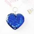 thumbnail image 4 of QIPOPIQ Clearance Keyring Heart-shaped Keychain Double-sided Reflective Sequins Bag Accessories Love Keychain Sequins Accessory Gifts for Her, 4 of 7