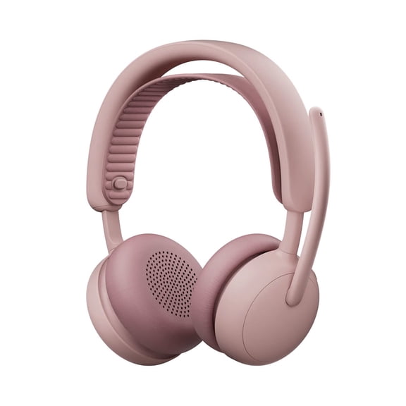 Logitech Zone Wireless 2 ES Active Noise Cancelling Closed-Back On-Ear Stereo Headset, Rose