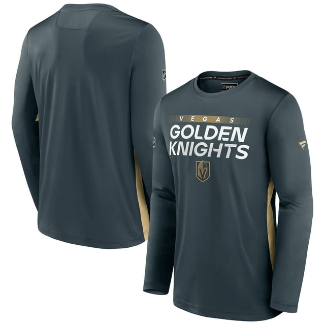 Las Vegas Golden Knights Authentic Pro Long Sleeve Tech T-Shirt