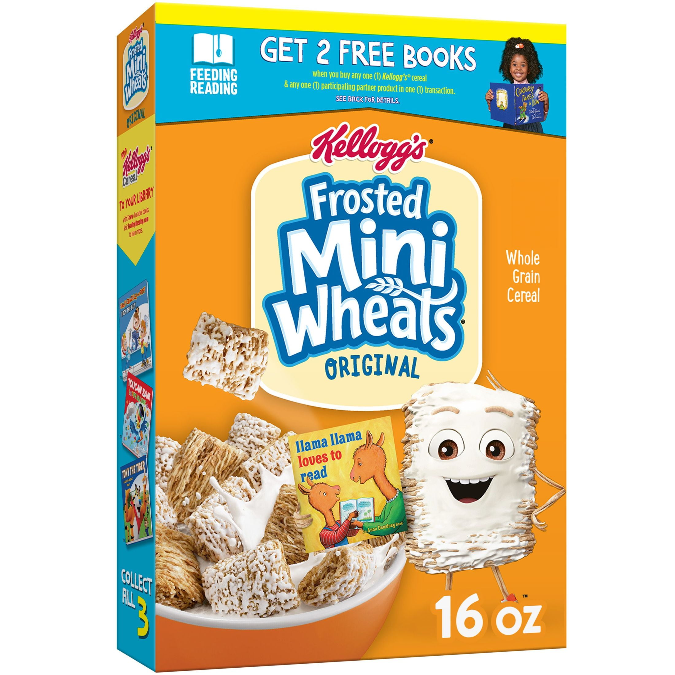 Kellogg's Frosted Mini-Wheats Original Breakfast Cereal, High Fiber, 16  oz