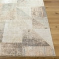 thumbnail image 2 of Livabliss Washable Rugs for Living Room, 8x10 Lillian Modern Brown Area Rug, Bedroom Dining Room Home Decor Stain Resistant Carpet (7'10" x 10'), 2 of 7