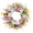 Design3, variant on Summer Wreath Spring Wreath for Front Door 17" Artificial Flower Wreath Durable Outdoor All Seasons Welcome Sign for Home Decoration Design1