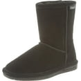 thumbnail image 1 of BEARPAW Girls Emma Short Suede Boots - Black - C3, 1 of 1