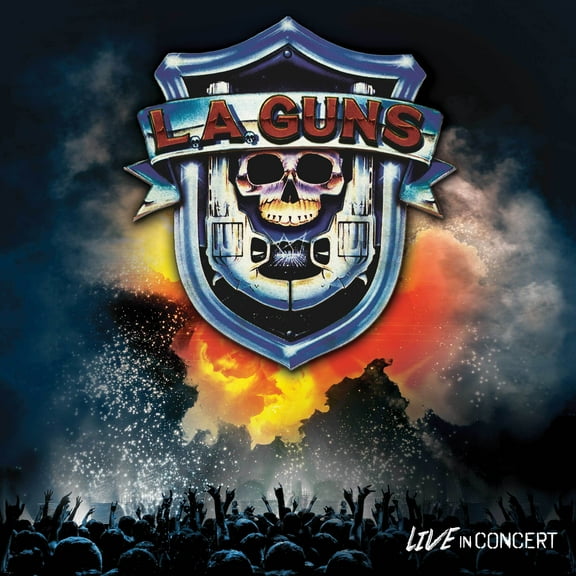 L.A. Guns - Live In Concert - Blue - Rock - Vinyl