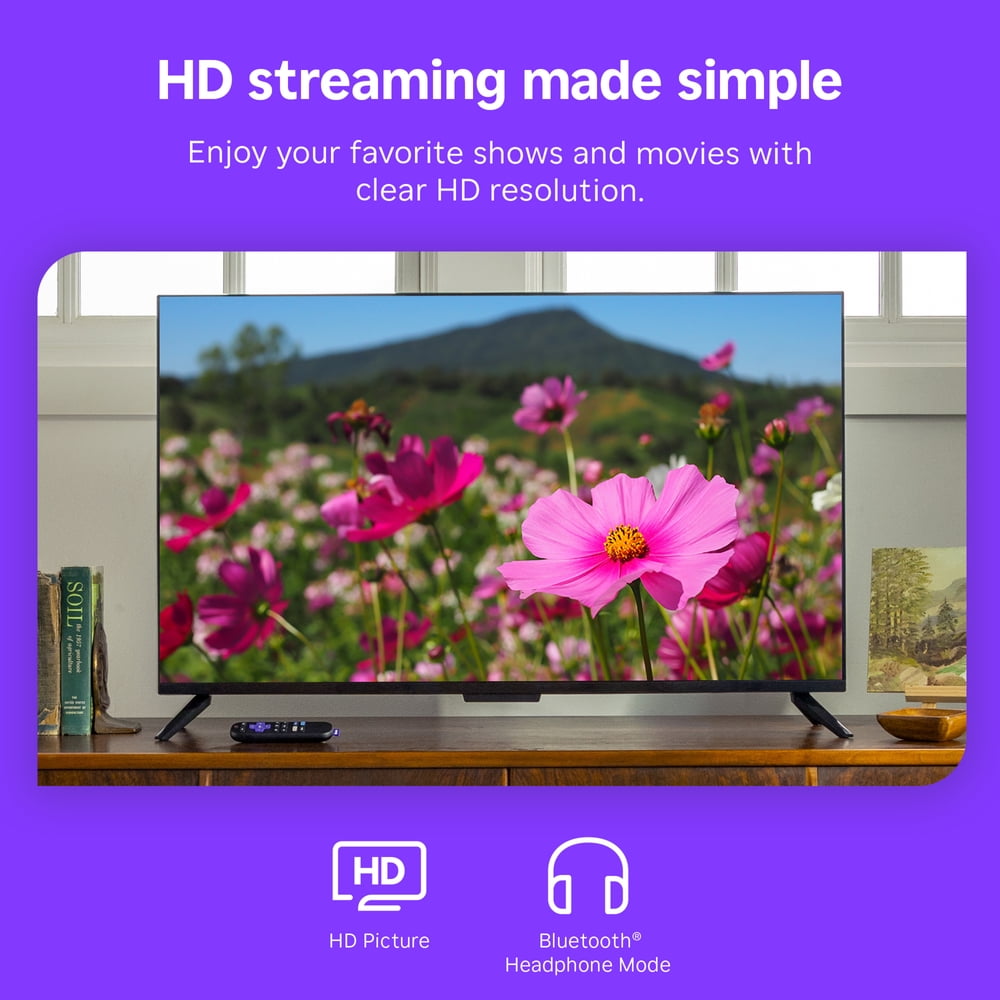 Roku Streaming Stick HD - HD Roku Streaming Device for TV with Voice Remote - Free & Live TV