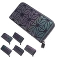 thumbnail image 2 of Coofit Zipper Wallet Glow in the Dark Fashion Creative Clutch Wallet Long Wallet, 2 of 6